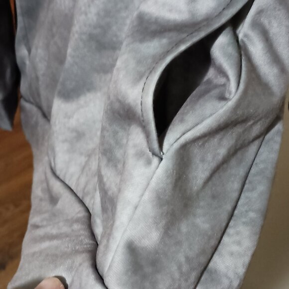 Carhartt Mens 1/4 Zip Long Sleeve Pullover Size 3XL Metallic Silver Gray - Picture 10 of 13